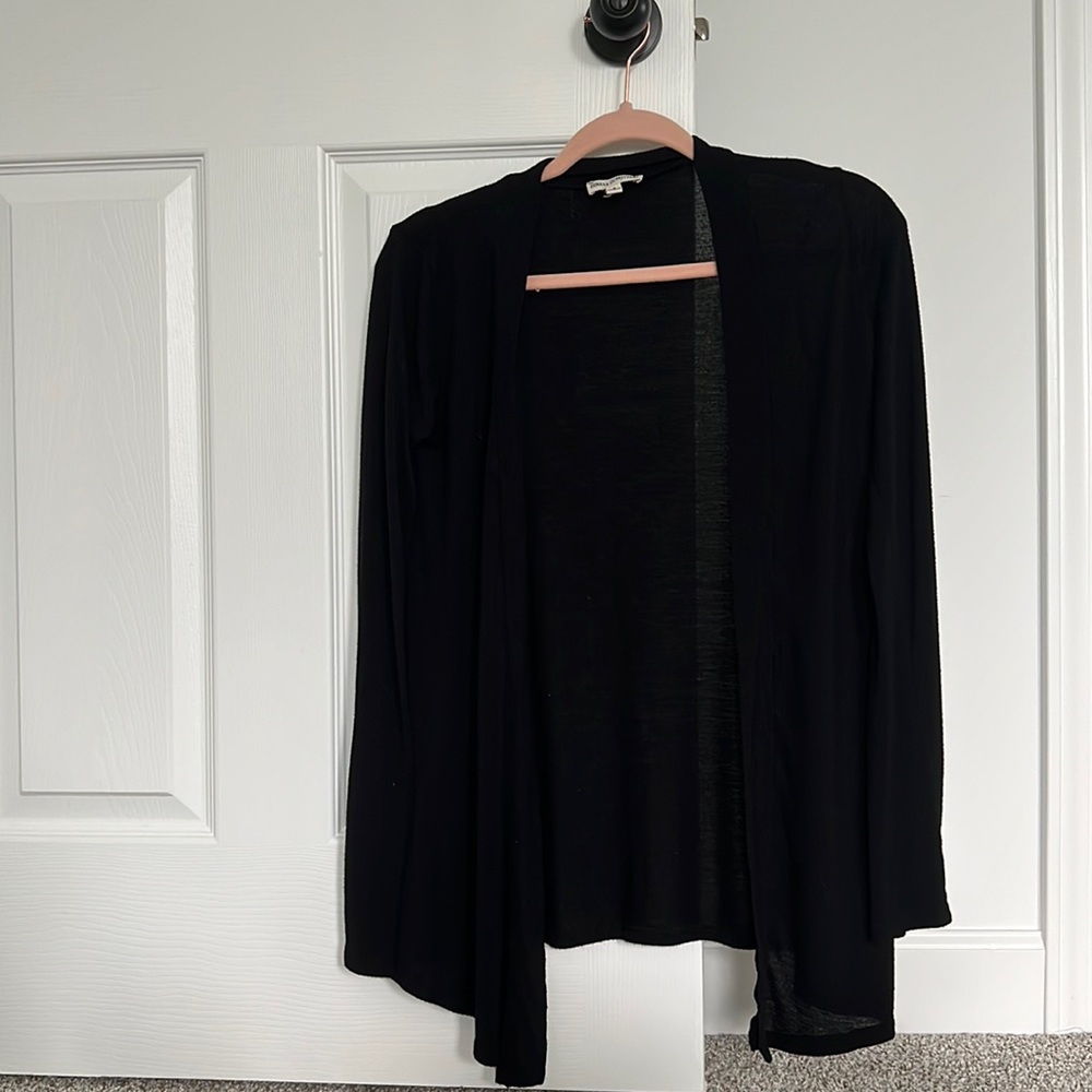 Black Long Sleeve Cardigan